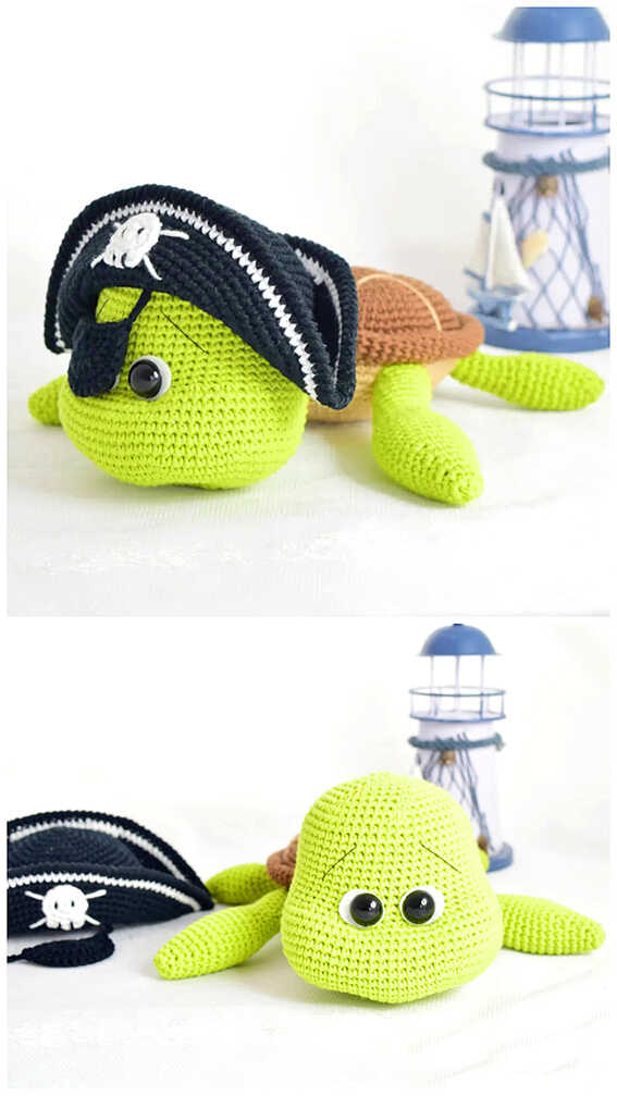 Amigurumi Cute Turtle Free Pattern - Amigurumi