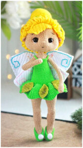 Fairy Crochet Doll Amigurumi Free Pattern - Amigurumi