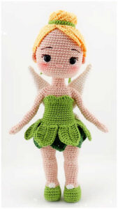 Fairy Crochet Doll Amigurumi Free Pattern - Amigurumi