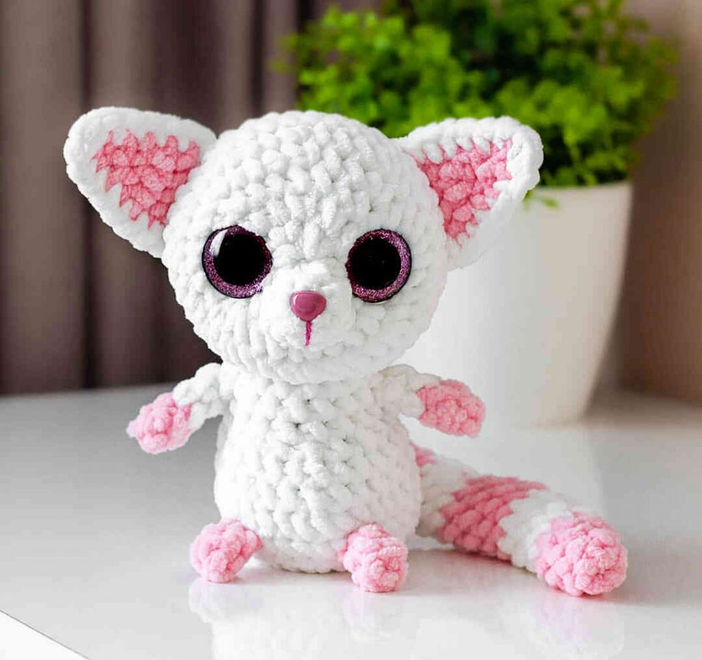 Amigurumi Cute Lemur Free Crochet Pattern – Amigurumi