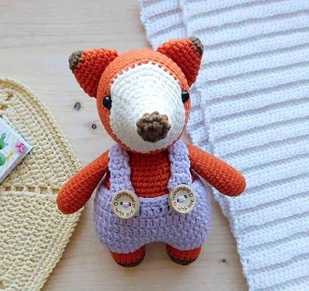 Amigurumi Fox In Pants Free Crochet Pattern – Amigurumi