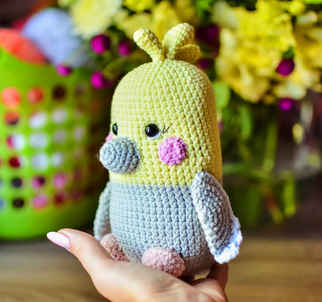 Amigurumi Cute Parrot Free Crochet Pattern – Amigurumi
