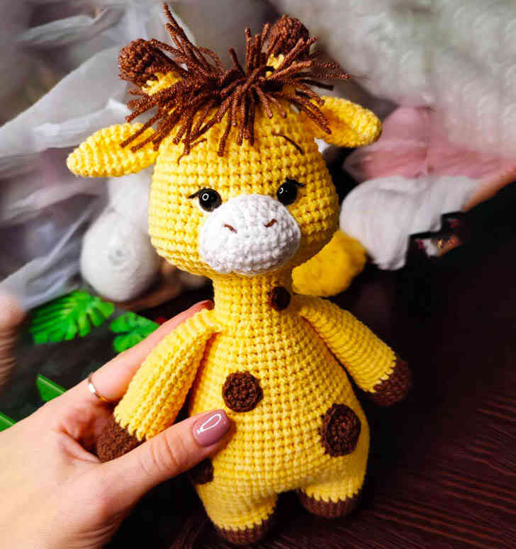 Amigurumi Cute Giraffe Free Crochet Pattern – Amigurumi