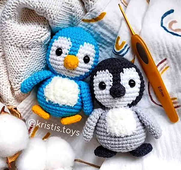 Amigurumi Mini Penguin Free Crochet Pattern – Amigurumi