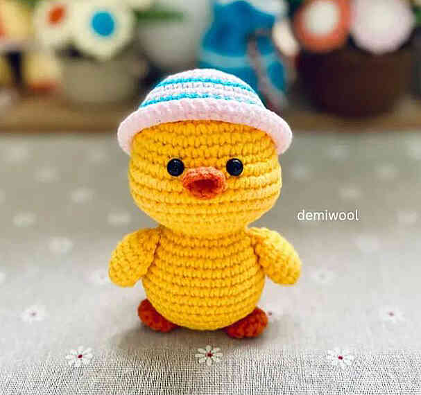 Amigurumi Little Duck Free Crochet Pattern – Amigurumi