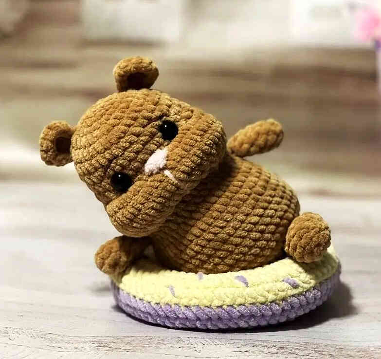 Amigurumi Hamster And Donut Free Crochet Pattern – Amigurumi