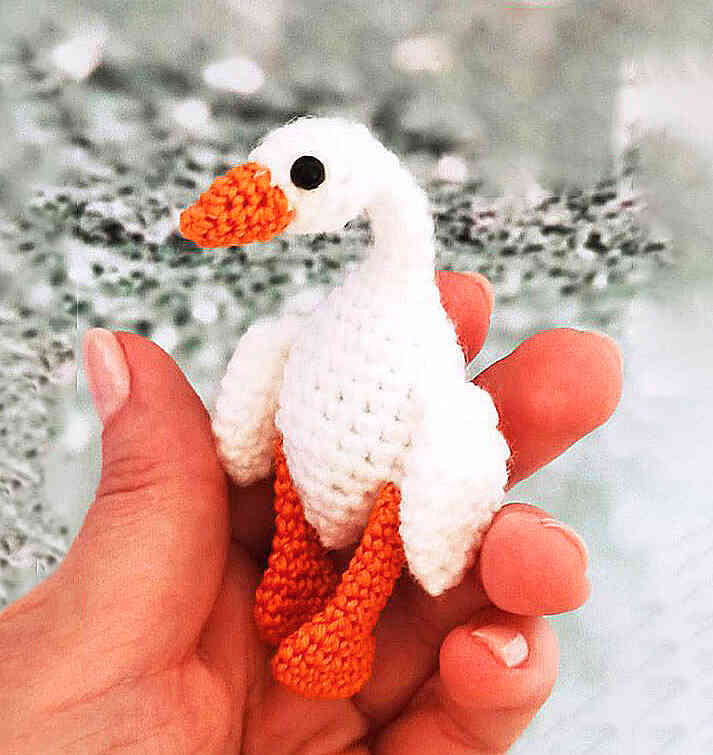 Amigurumi Mini Goose Free Crochet Pattern – Amigurumi