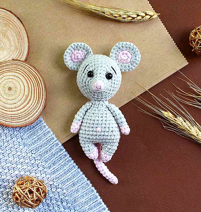 Amigurumi Little Mouse Free Crochet Pattern – Amigurumi