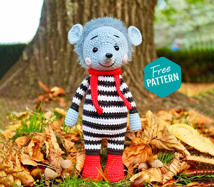 Lucky the Hedgehog Free Crochet Amigurumi Pattern – Amigurumi