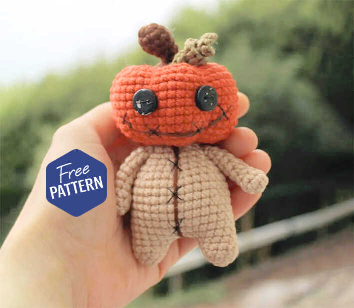 Pumpkin Doll Free Crochet Amigurumi Pattern – Amigurumi