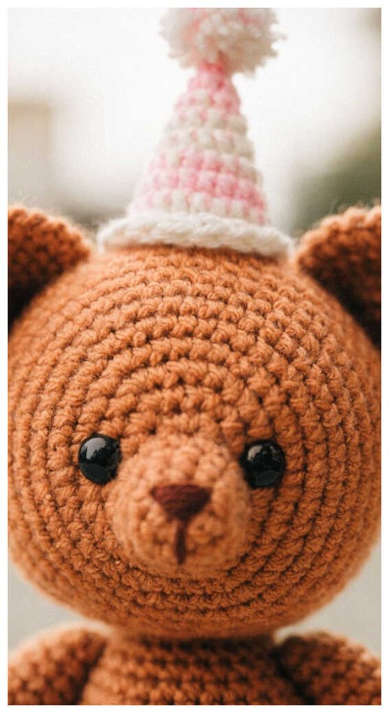 cute teddy bear amigurumi crochet toy handmade bear everyone loves
