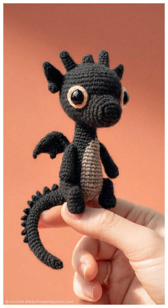cute dragon amigurumi crochet doll everyone loves