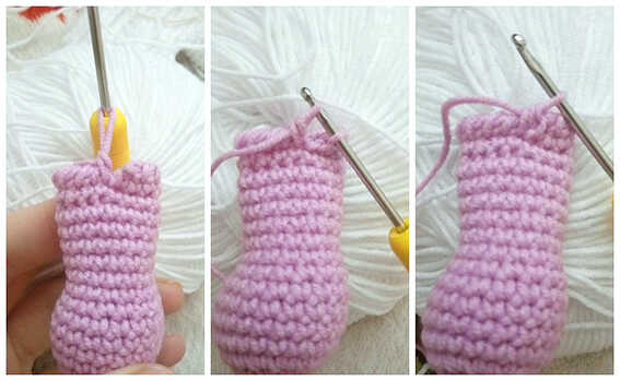 bunny amigurumi boots crochet step free crochet pattern