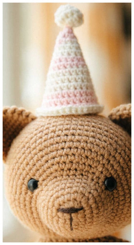 teddy bear crochet plush amigurumi cute bear toy trending