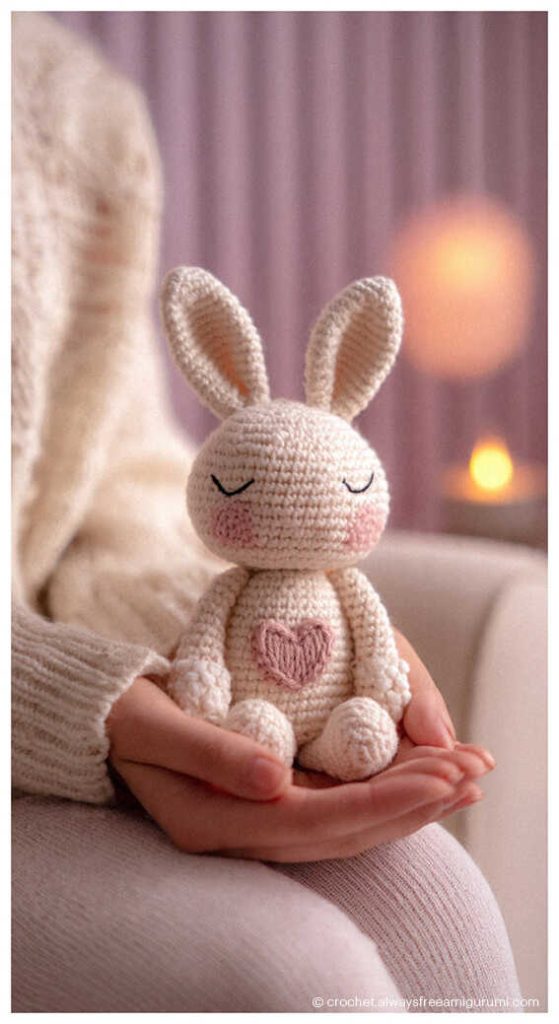 rabbit amigurumi crochet plush cute bunny toy idea