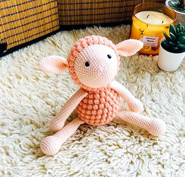 cute lamb amigurumi free crochet pattern soft sheep crochet plush toy
